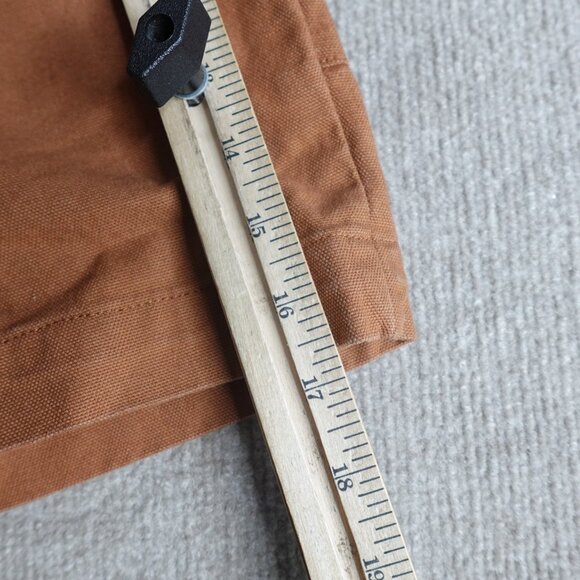 Patagonia Shorts 32 Beige Canvas Stand Up Organic Cotton 6.5" in - Picture 11 of 12